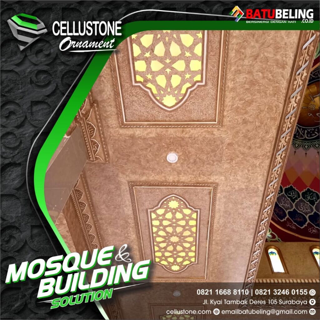 Krawangan Masjid Sumatera Utara