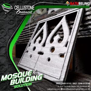 harga ornamen masjid per m2