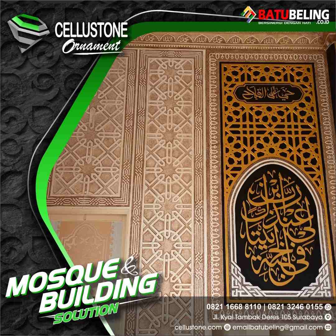 Ornamen Krawangan Masjid