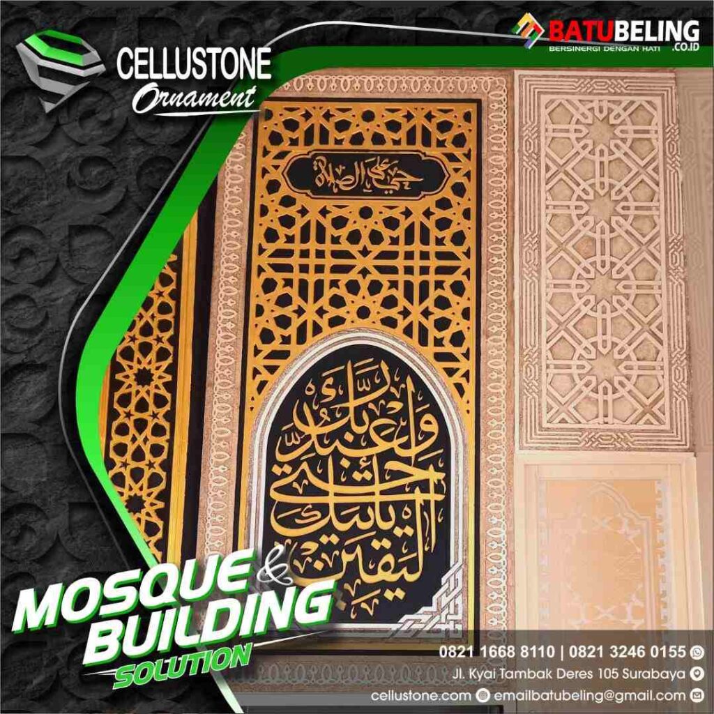 Ornamen Krawangan Masjid